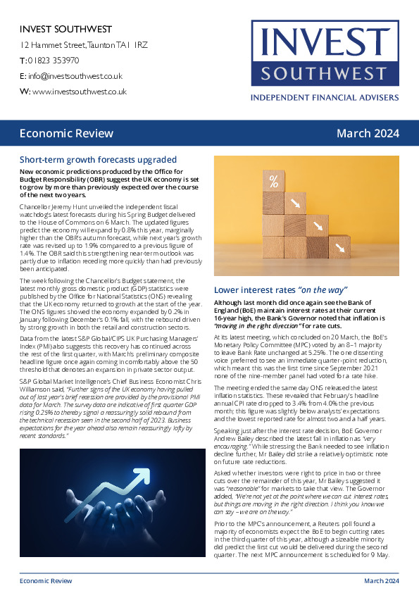 Economic Review March 2024